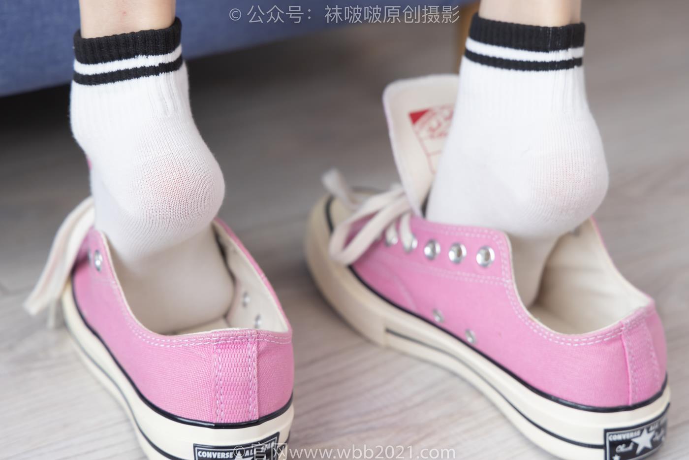 图片[17]-[BoBoSocks袜啵啵]NO.250 稚予-板鞋、皮鞋、白棉袜、灰棉袜[145P] – 速更版-美库
