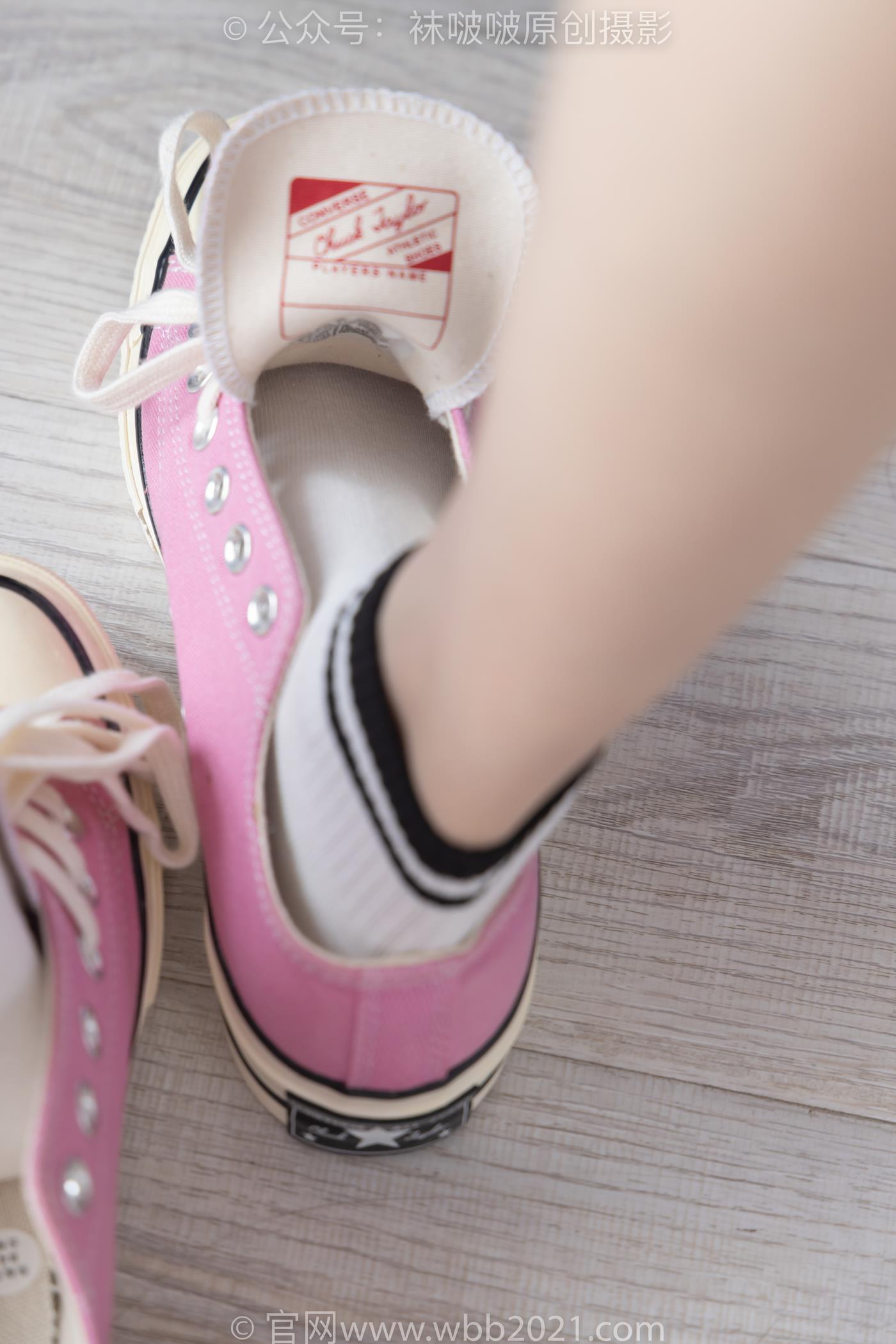 图片[19]-[BoBoSocks袜啵啵]NO.250 稚予-板鞋、皮鞋、白棉袜、灰棉袜[145P] – 速更版-美库