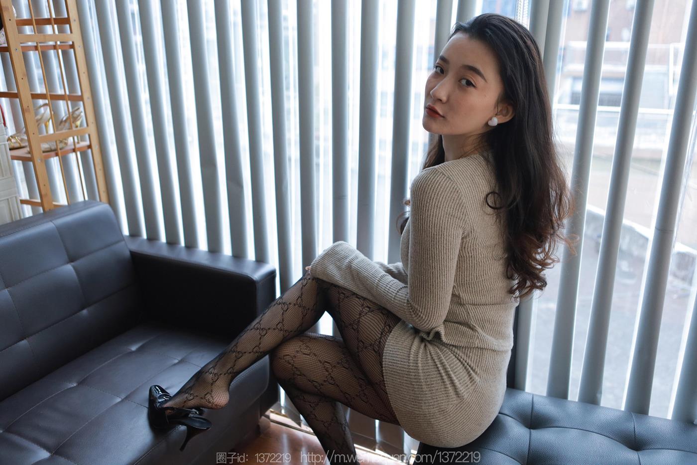 图片[30]-[IESS异思趣向] 2023.01.04 丝享家1319：秋秋《镂空嘿丝》[85P] – 速更版-美库