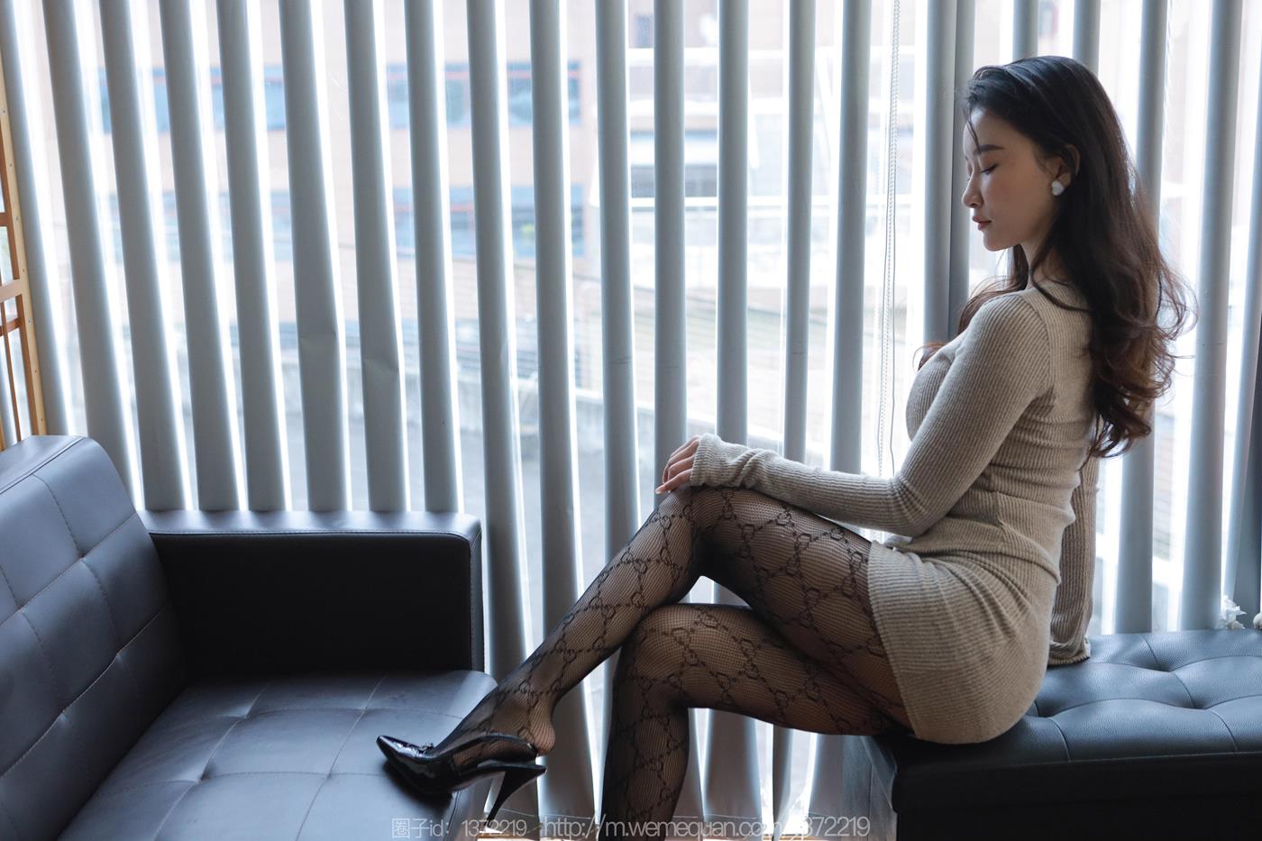 图片[33]-[IESS异思趣向] 2023.01.04 丝享家1319：秋秋《镂空嘿丝》[85P] – 速更版-美库