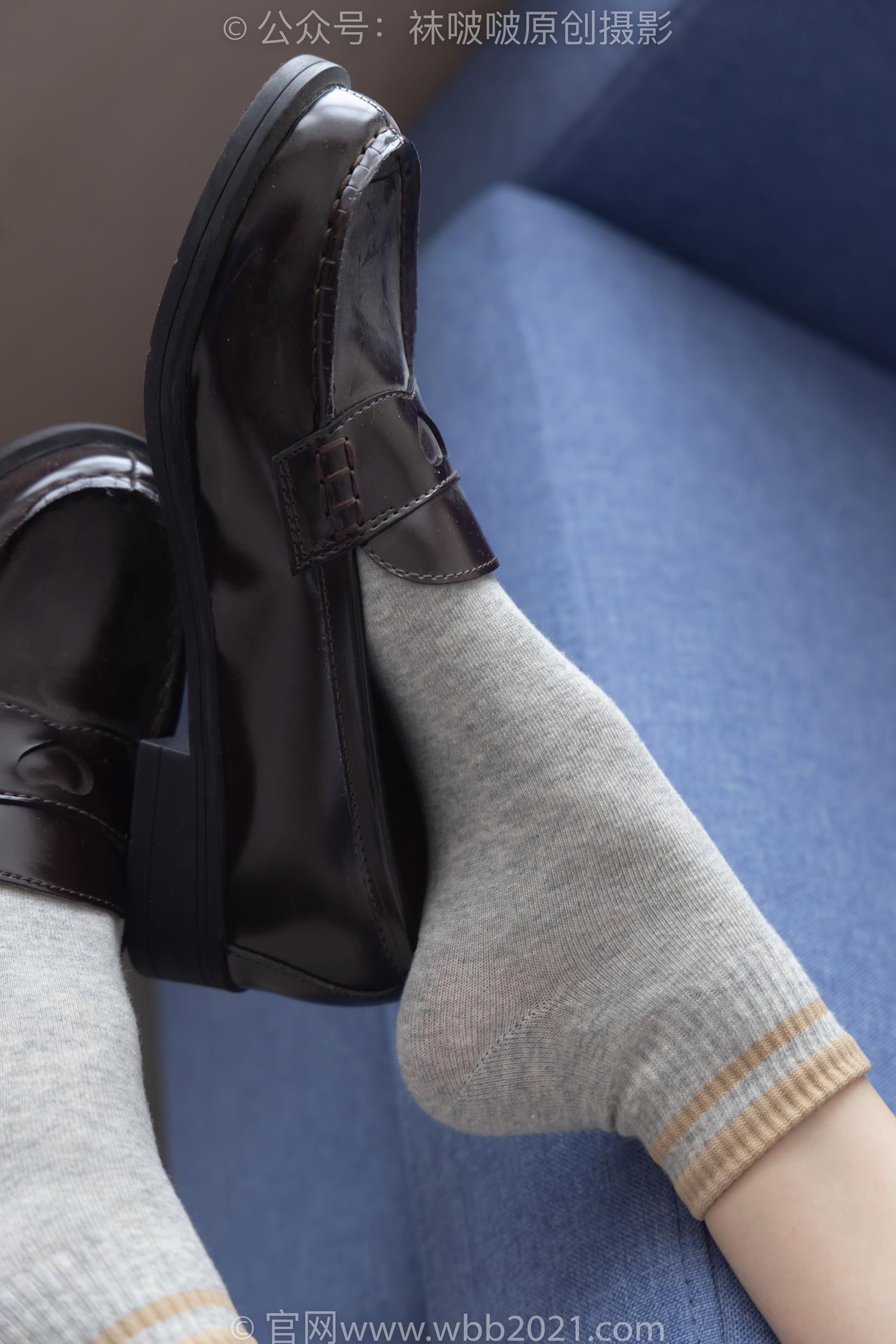 图片[101]-[BoBoSocks袜啵啵]NO.250 稚予-板鞋、皮鞋、白棉袜、灰棉袜[145P] – 速更版-美库