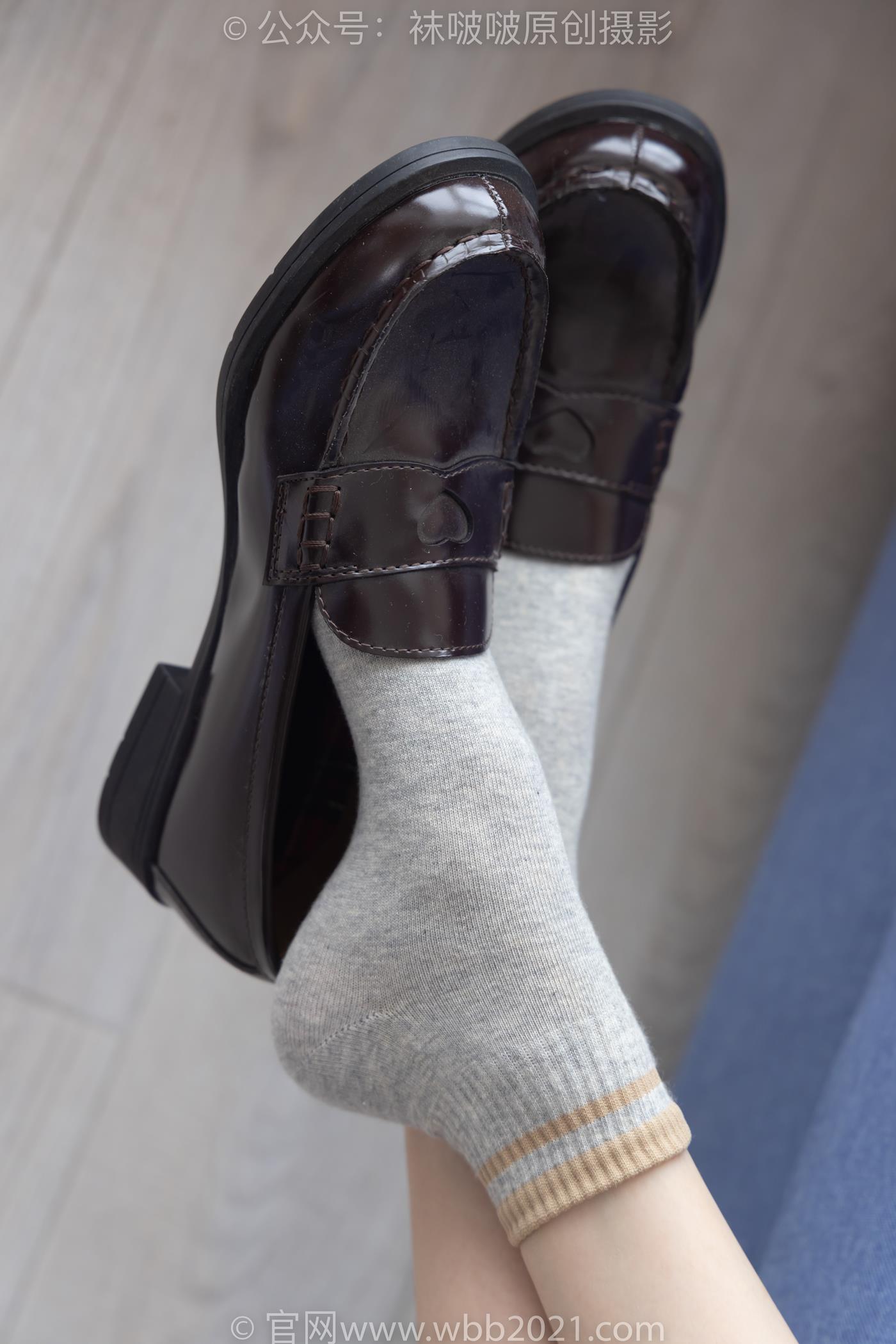 图片[103]-[BoBoSocks袜啵啵]NO.250 稚予-板鞋、皮鞋、白棉袜、灰棉袜[145P] – 速更版-美库