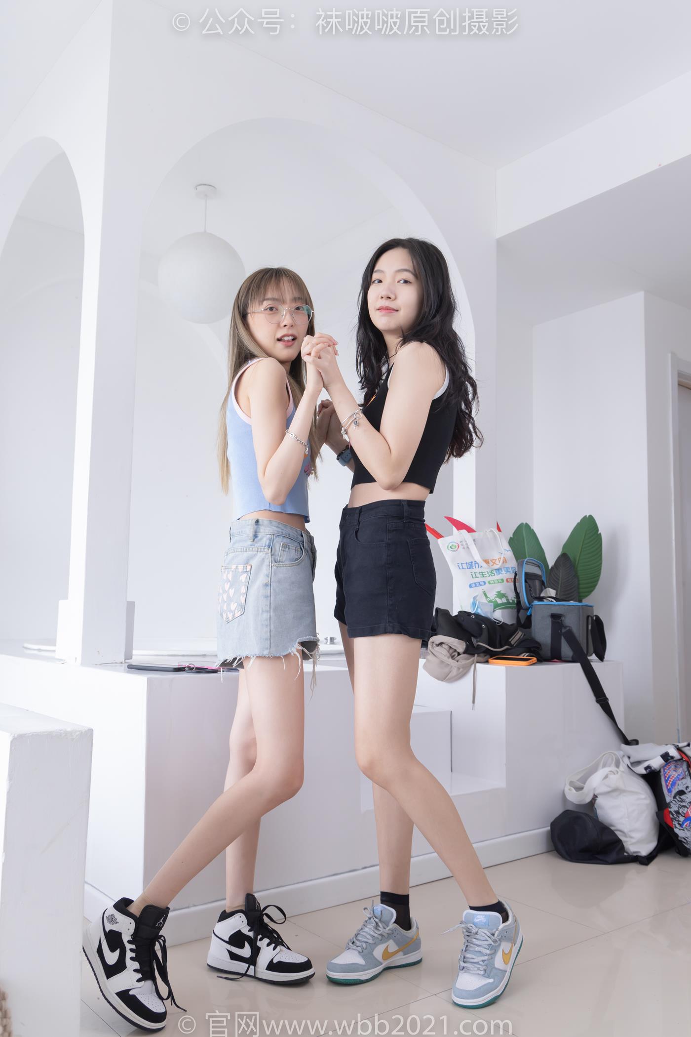 图片[130]-[BoBoSocks袜啵啵]NO.249 小甜豆稚予-板鞋、短肉丝、短黑丝、裸足[140P] – 速更版-美库