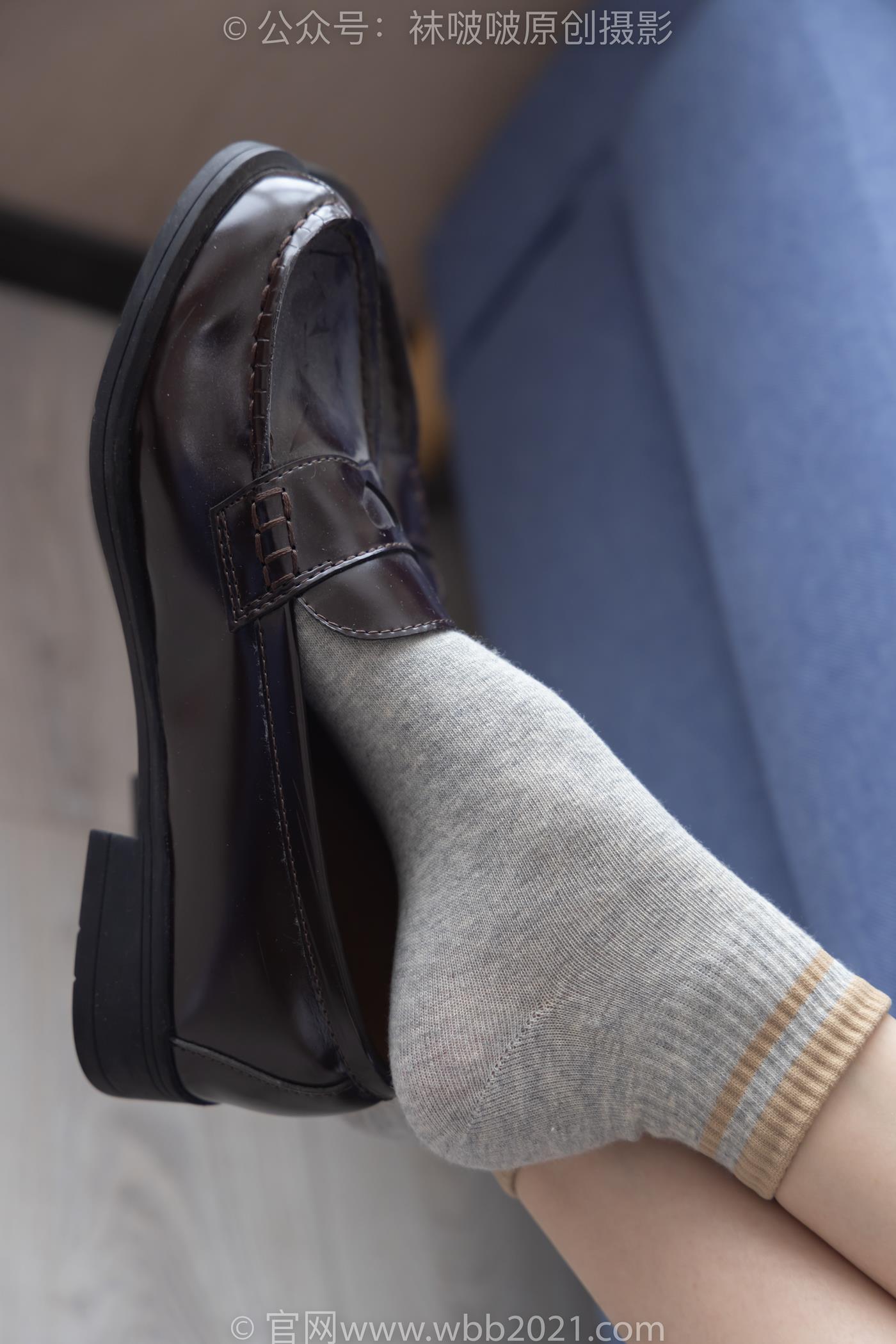 图片[104]-[BoBoSocks袜啵啵]NO.250 稚予-板鞋、皮鞋、白棉袜、灰棉袜[145P] – 速更版-美库