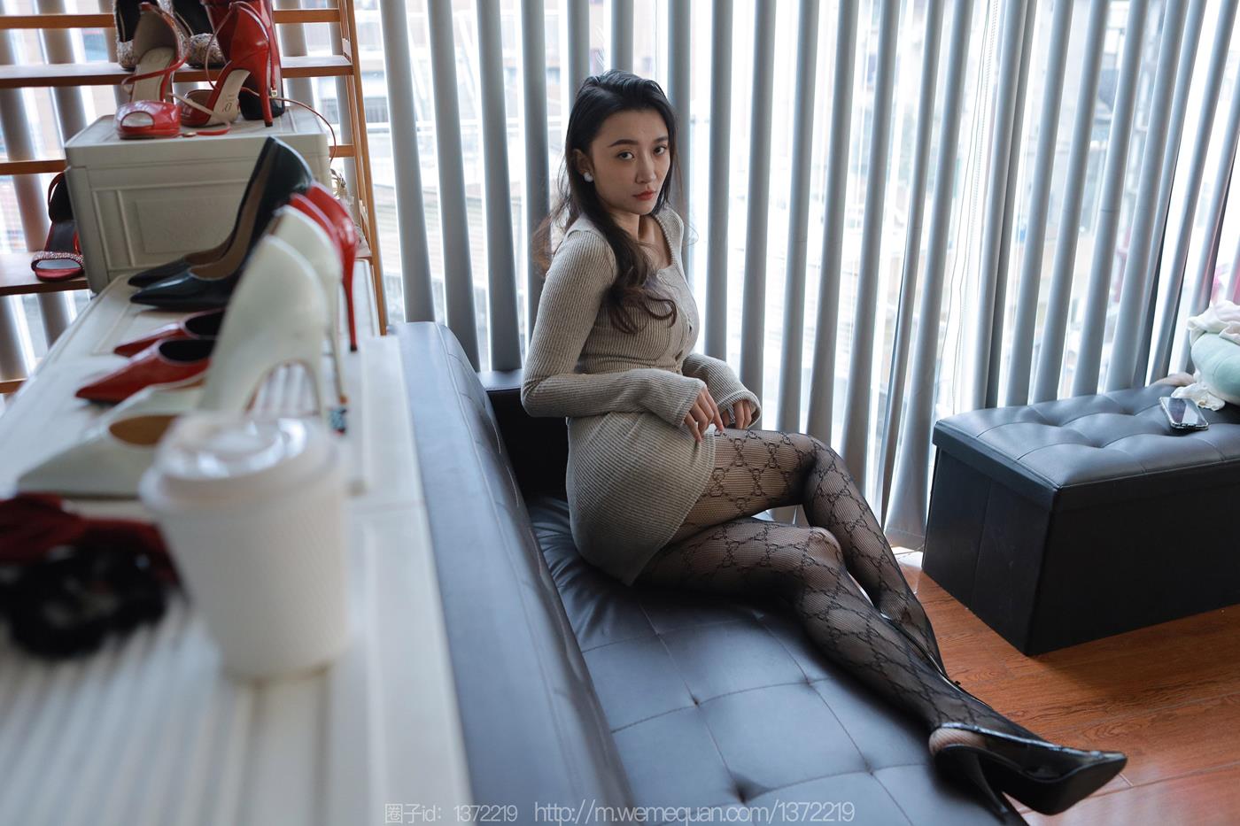 图片[86]-[IESS异思趣向] 2023.01.04 丝享家1319：秋秋《镂空嘿丝》[85P] – 速更版-美库