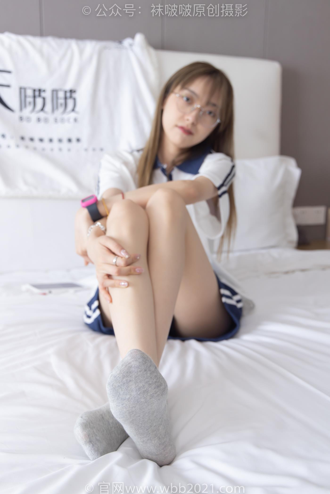 图片[128]-[BoBoSocks袜啵啵]NO.250 稚予-板鞋、皮鞋、白棉袜、灰棉袜[145P] – 速更版-美库