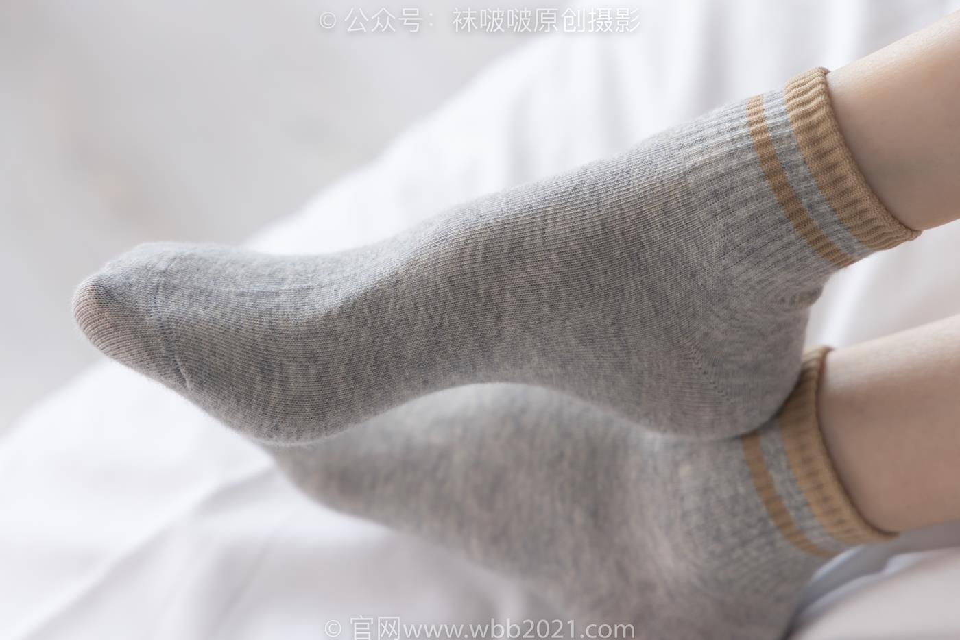 图片[134]-[BoBoSocks袜啵啵]NO.250 稚予-板鞋、皮鞋、白棉袜、灰棉袜[145P] – 速更版-美库