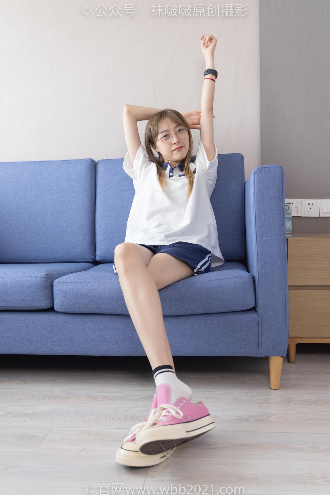 图片[146]-[BoBoSocks袜啵啵]NO.250 稚予-板鞋、皮鞋、白棉袜、灰棉袜[145P] – 速更版-美库