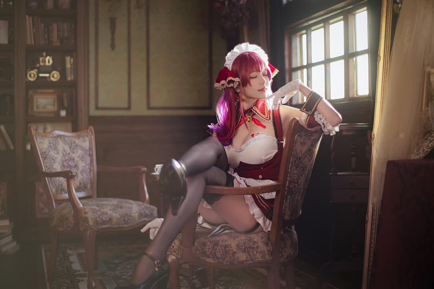 图片[12]-Ely_eee(ElyEE子) – B-Hoshou Marine Maid[29P] – 速更版-美库