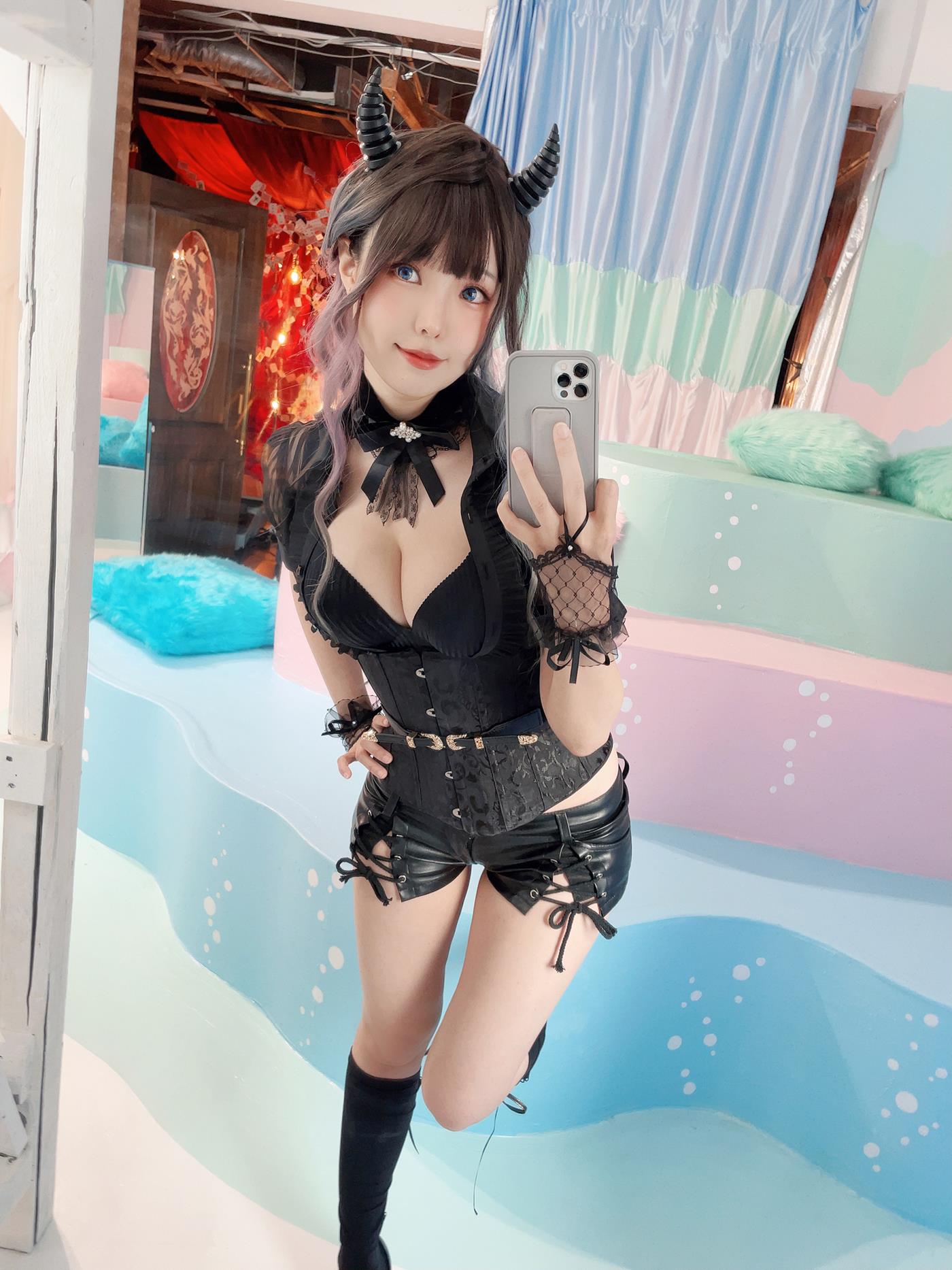 图片[13]-Ely_eee(ElyEE子)  Devil Croupier 小惡魔荷官[31P] – 速更版-美库
