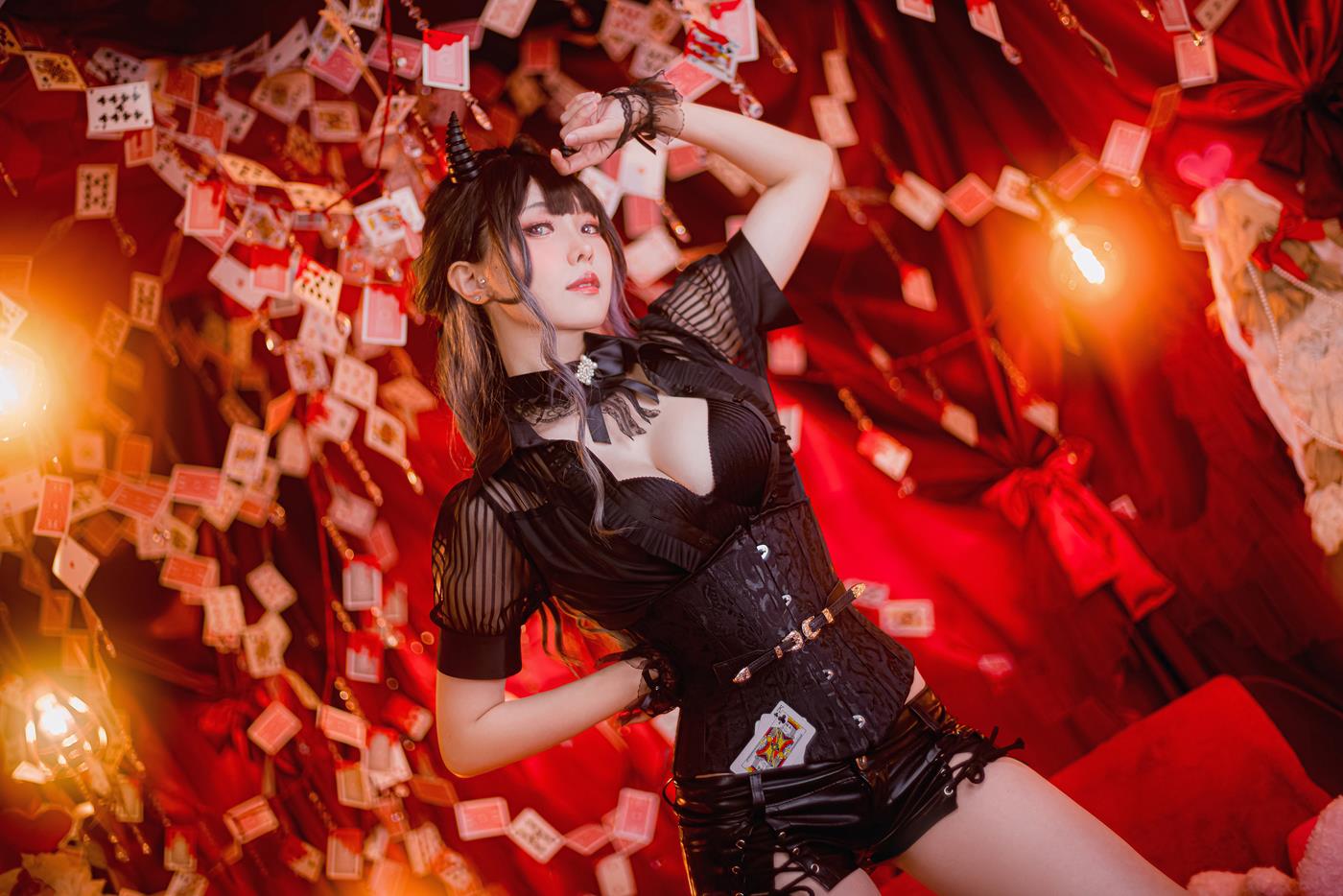 图片[21]-Ely_eee(ElyEE子)  Devil Croupier 小惡魔荷官[31P] – 速更版-美库