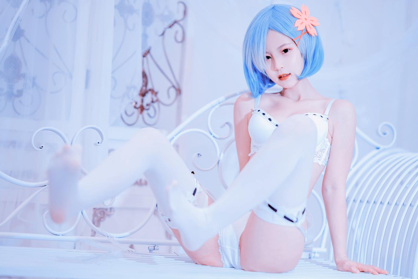 图片[15]-网紅Coser@晕崽Zz – 蕾姆 [30P] – 速更版-美库
