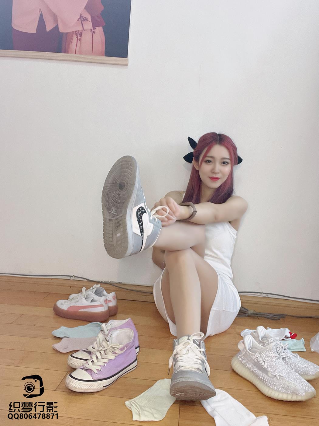 图片[13]-[织梦映像]NO.020 耐克白衣[70P] – 速更版-美库