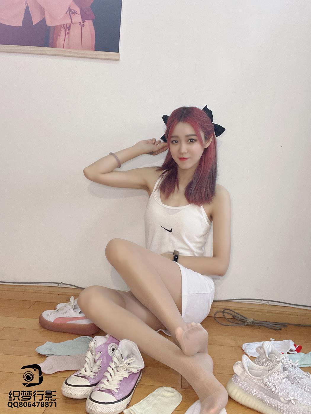 图片[65]-[织梦映像]NO.020 耐克白衣[70P] – 速更版-美库