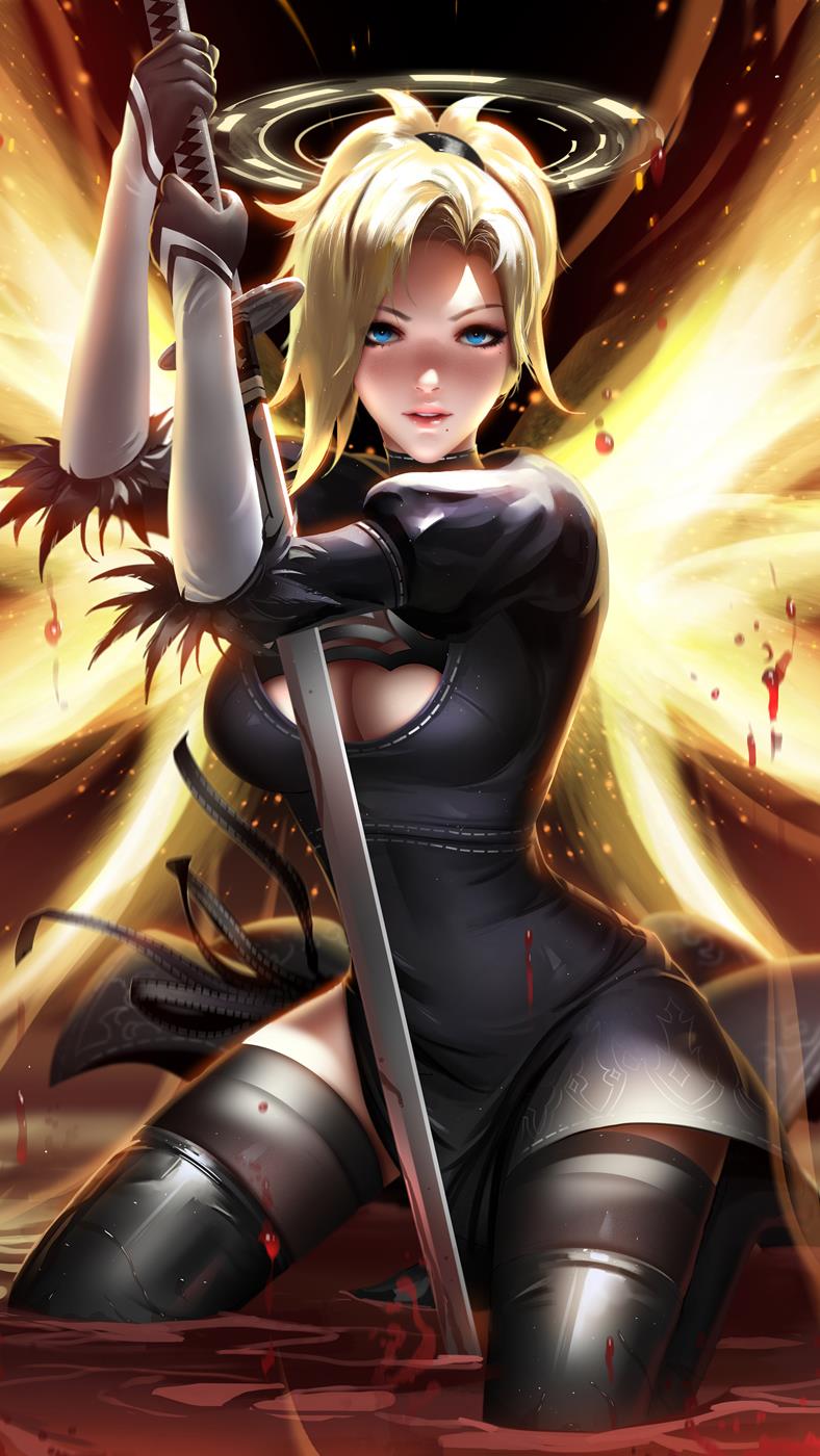 图片[27]-[AI绘画] 027 原画插画手机壁纸[26P] – 速更版-美库