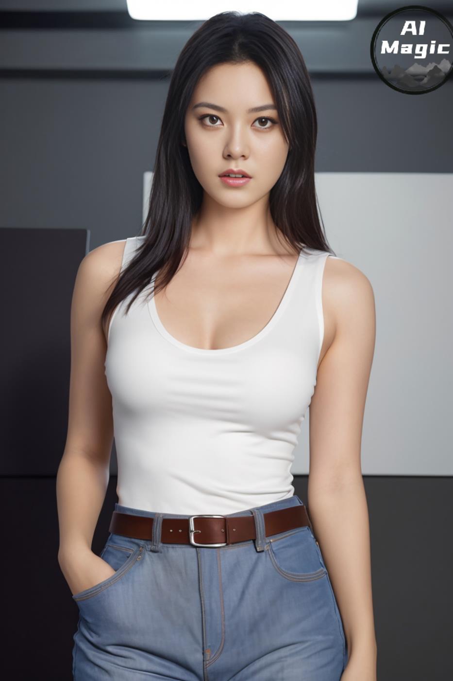 图片[38]-[AI绘画] 031 要是有个这种女朋友可以吹一辈子了[38P] – 速更版-美库