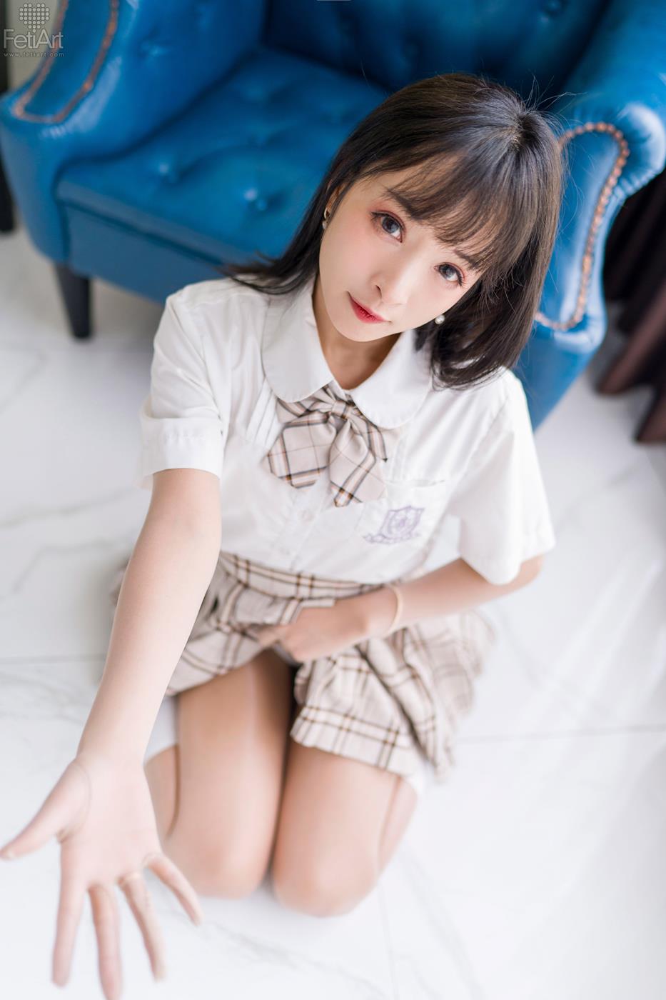 图片[10]-[FetiArt尚物集]NO.00063 Lively School Girl[30P] – 速更版-美库