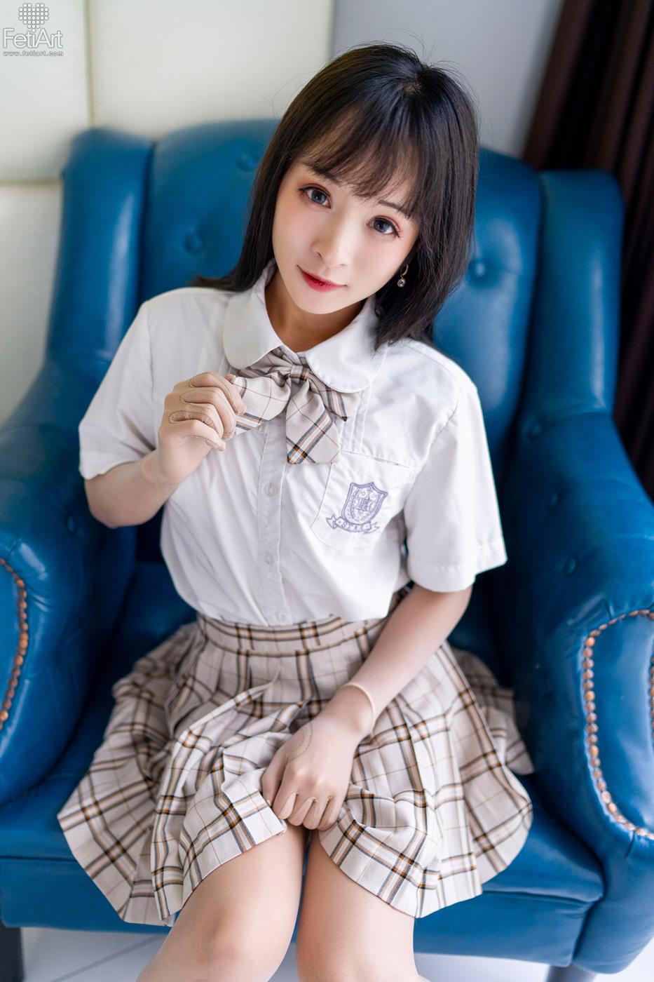 图片[21]-[FetiArt尚物集]NO.00063 Lively School Girl[30P] – 速更版-美库