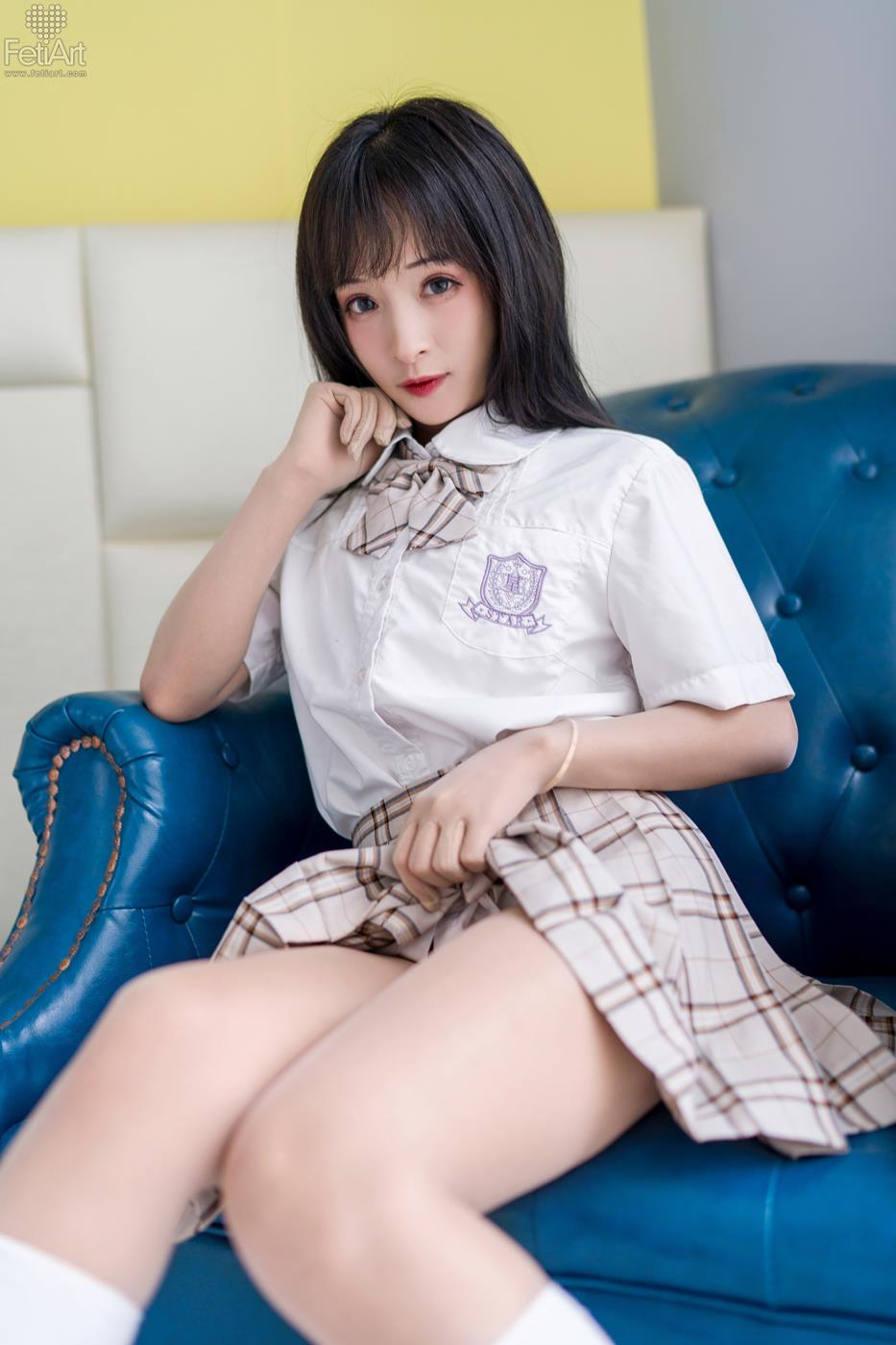 图片[22]-[FetiArt尚物集]NO.00063 Lively School Girl[30P] – 速更版-美库