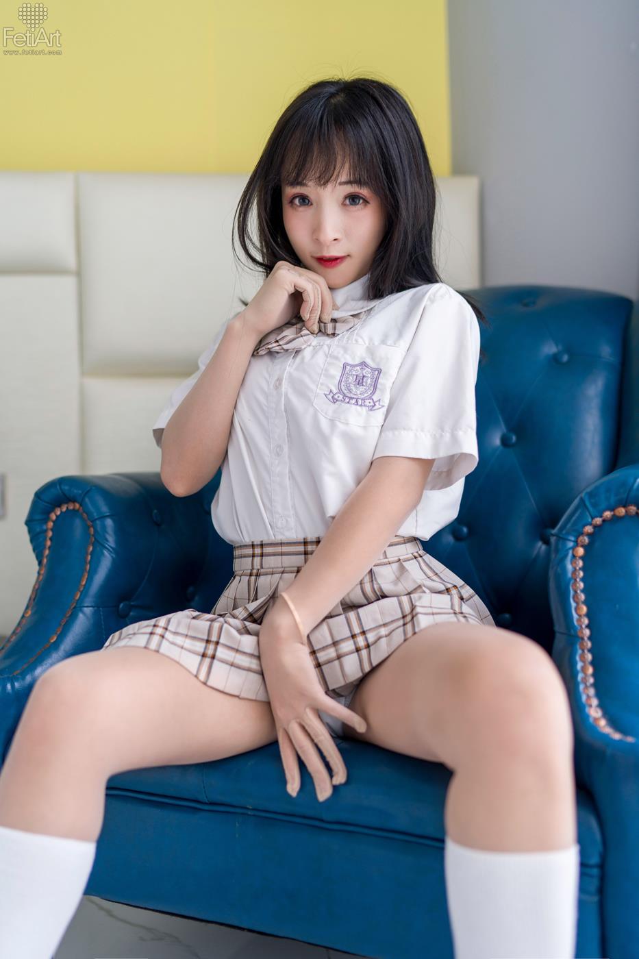 图片[23]-[FetiArt尚物集]NO.00063 Lively School Girl[30P] – 速更版-美库