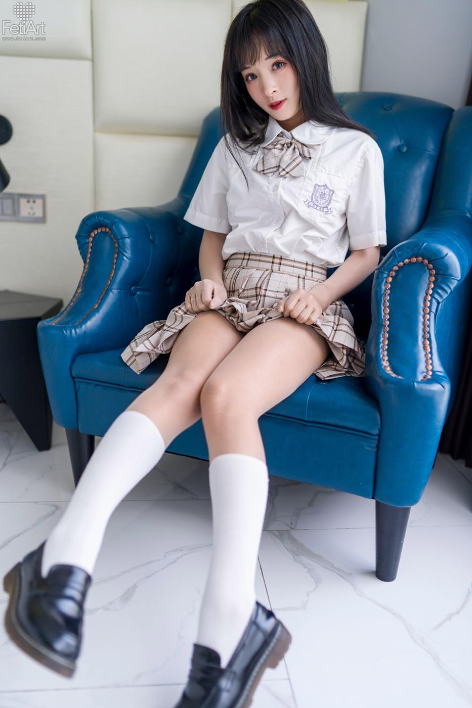 图片[26]-[FetiArt尚物集]NO.00063 Lively School Girl[30P] – 速更版-美库