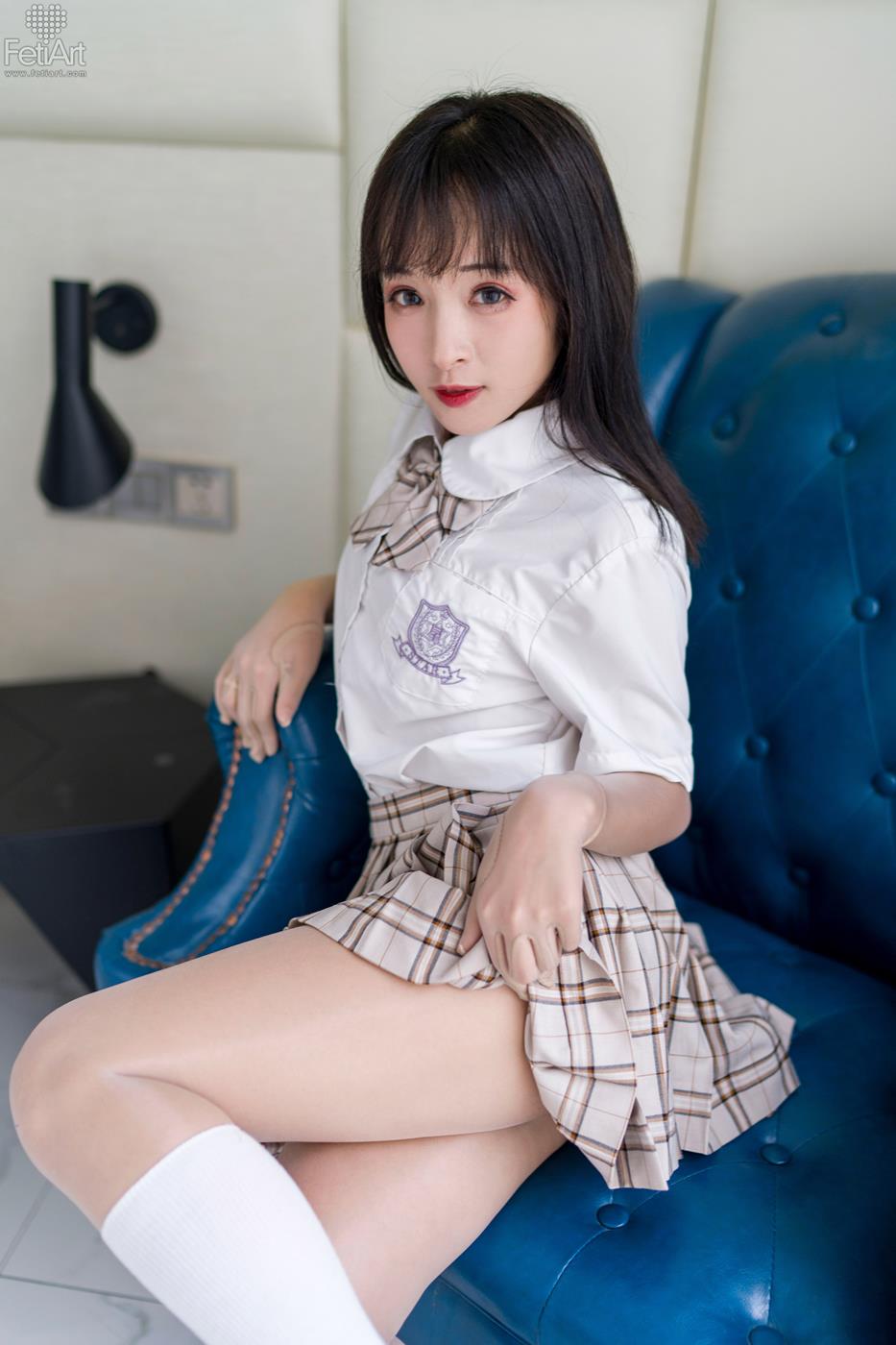 图片[29]-[FetiArt尚物集]NO.00063 Lively School Girl[30P] – 速更版-美库