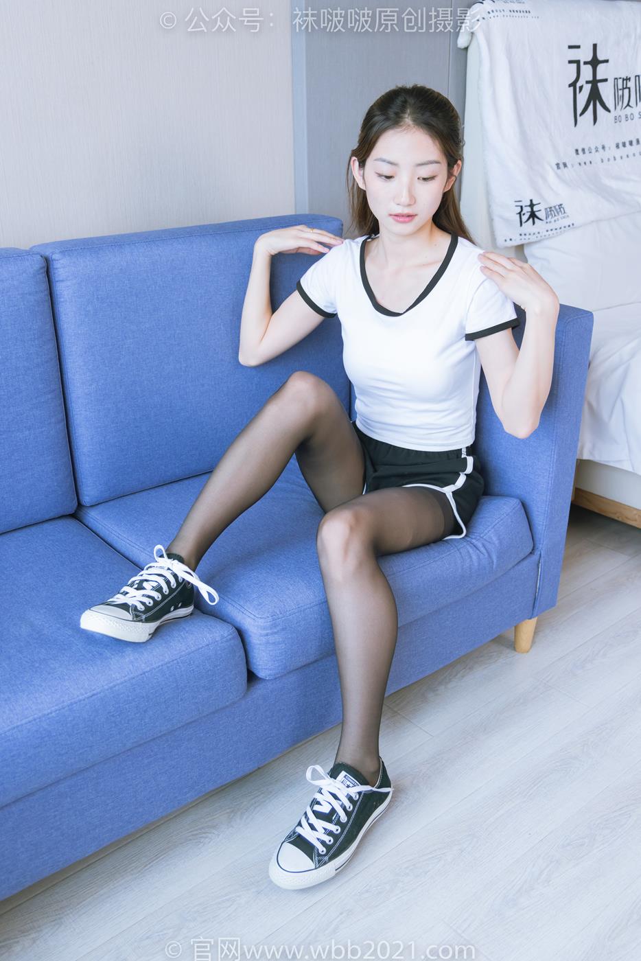 图片[14]-[BoBoSocks袜啵啵]NO.252 小沫-板鞋、黑丝、体操服[143P] – 速更版-美库