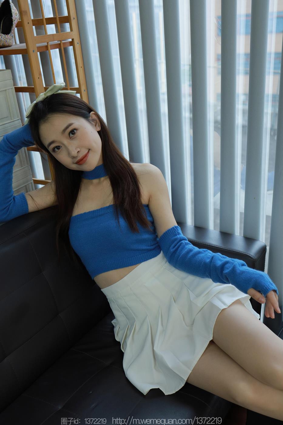 图片[82]-[IESS异思趣向] 2023.01.10 丝享家1325：小婕《蓝色玫瑰》[84P] – 速更版-美库