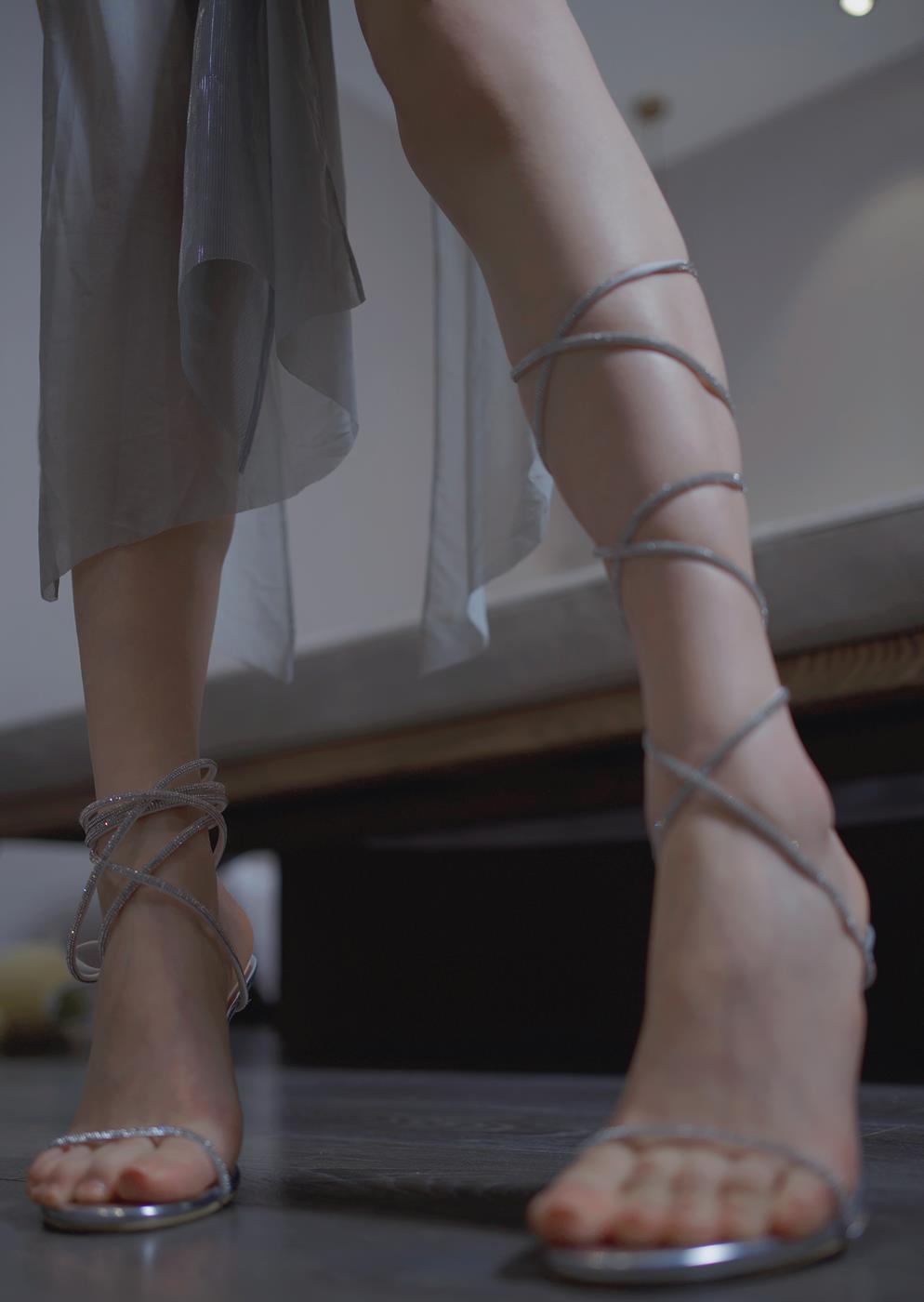 图片[10]-禅院熏 – 银色礼服[12P] – 速更版-美库