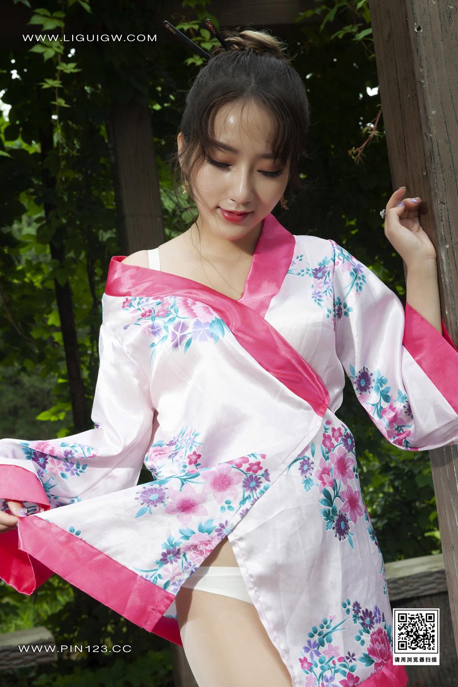 图片[52]-[Ligui丽柜]2023.08.14 丝足踏青 汐汐[60+1P] – 速更版-美库