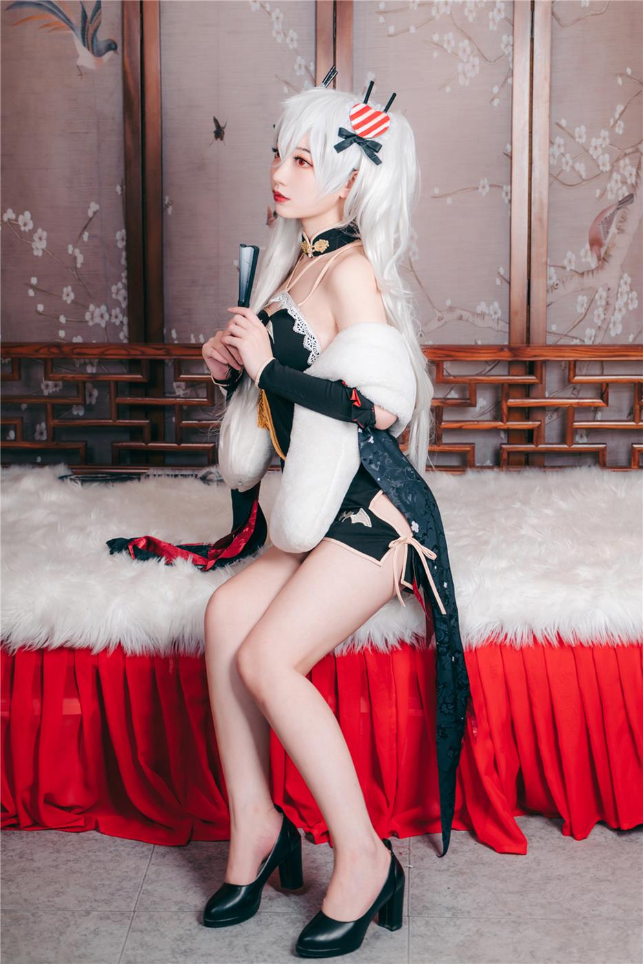 图片[20]-桃墨公子 吸血鬼旗袍[40P] – 速更版-美库