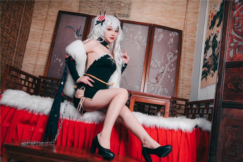 图片[31]-桃墨公子 吸血鬼旗袍[40P] – 速更版-美库