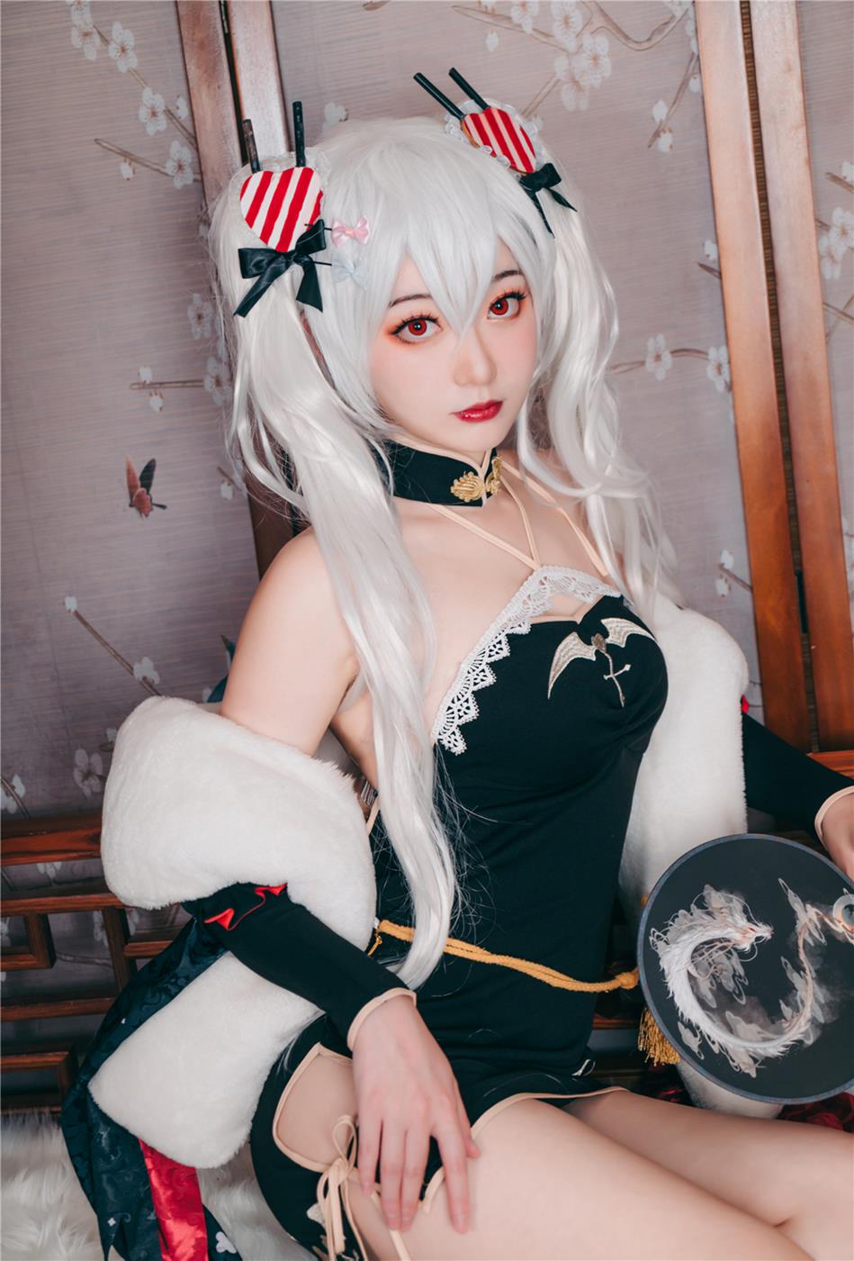 图片[33]-桃墨公子 吸血鬼旗袍[40P] – 速更版-美库