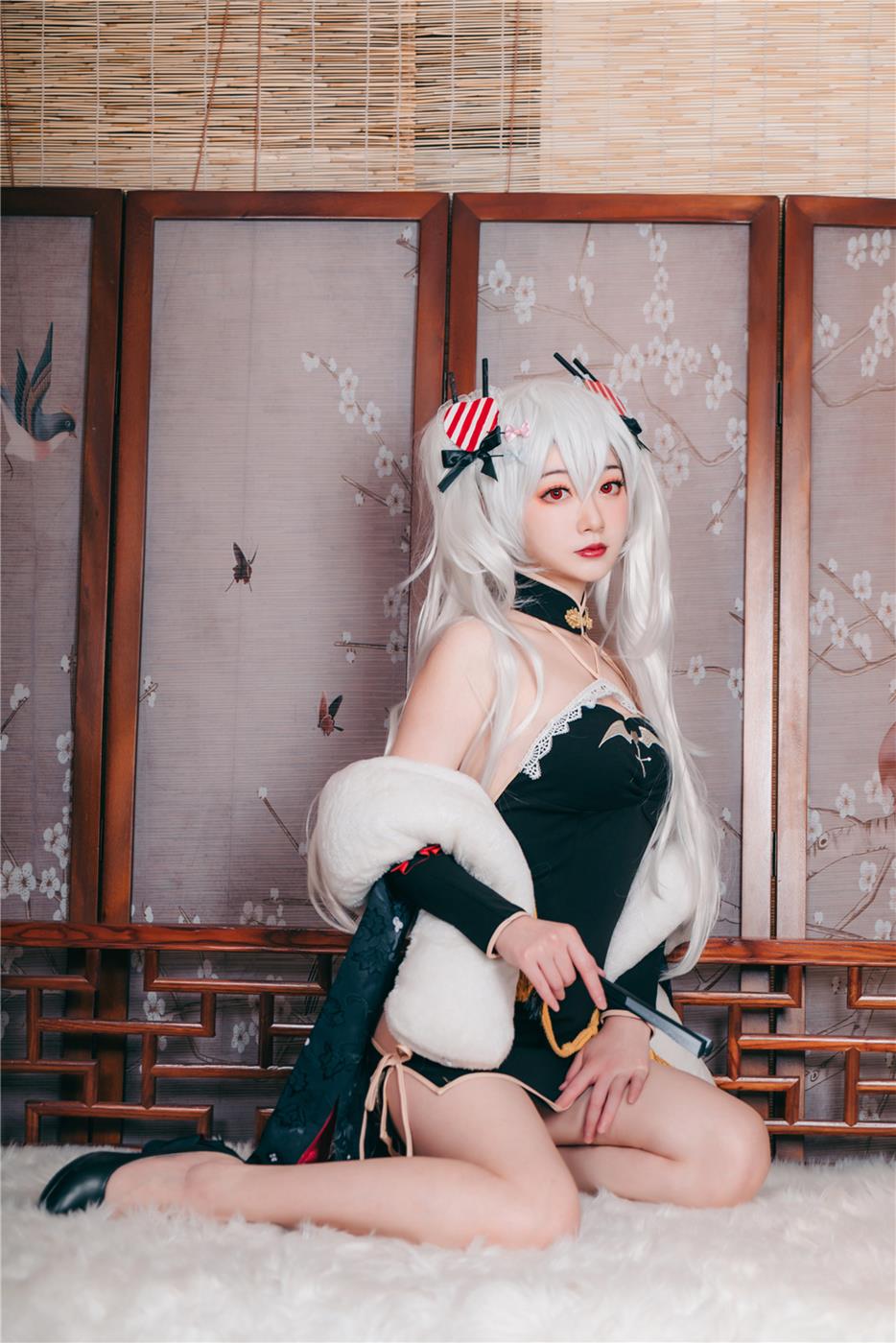 图片[35]-桃墨公子 吸血鬼旗袍[40P] – 速更版-美库