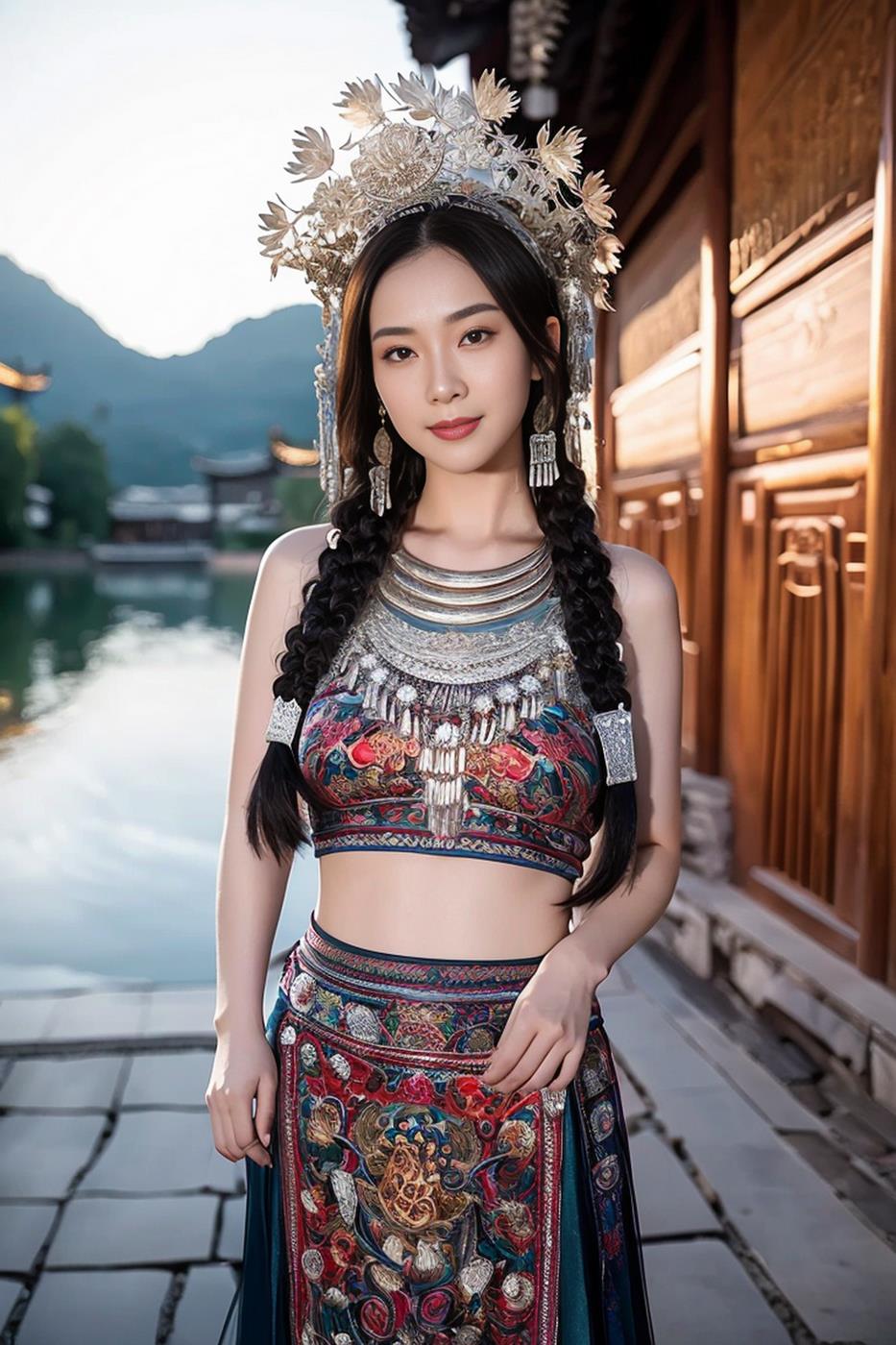 图片[29]-[AI绘画] 036 民族装的漂亮魔法秀[65P] – 速更版-美库