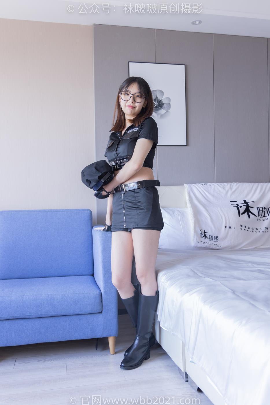 图片[14]-[BoBoSocks袜啵啵]NO.254 小甜豆-长靴、白棉袜、裸足、小女警[145P] – 速更版-美库