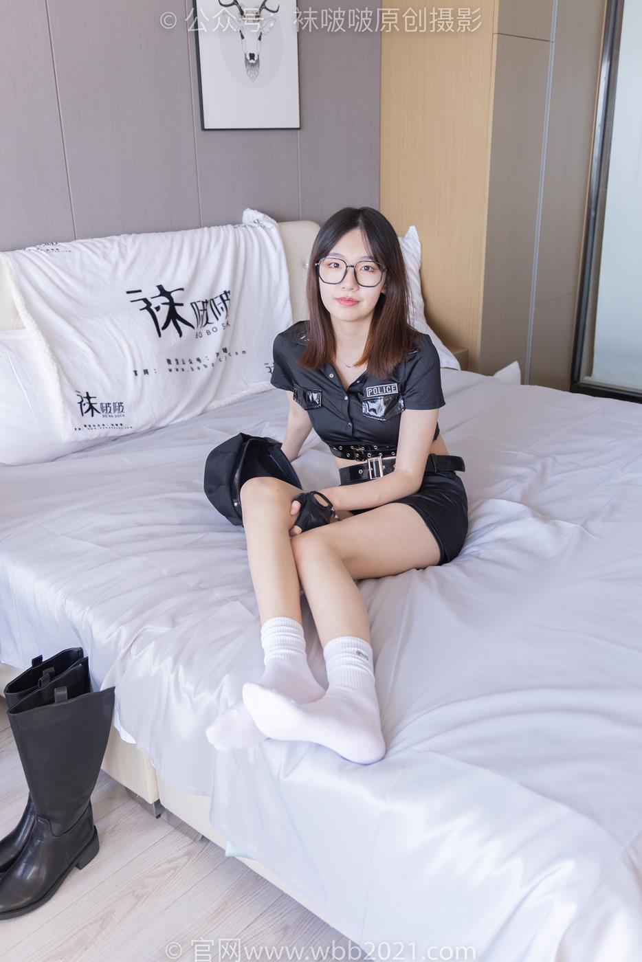 图片[59]-[BoBoSocks袜啵啵]NO.254 小甜豆-长靴、白棉袜、裸足、小女警[145P] – 速更版-美库