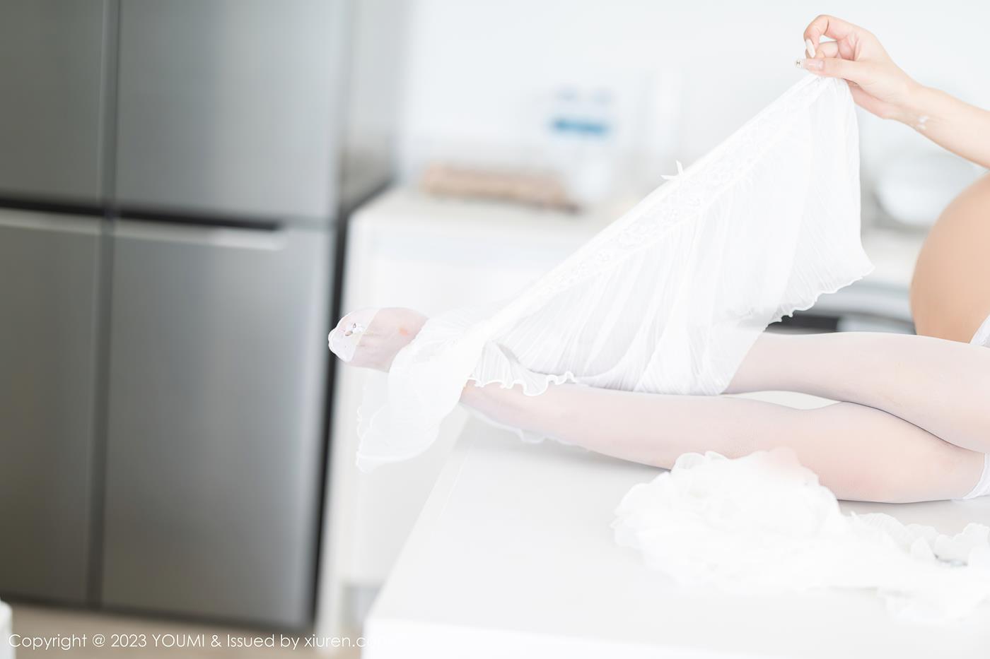 图片[18]-[YouMi尤蜜荟]2023.07.04 VOL.959 laura阿姣 微透白色短裙[22+1P] – 速更版-美库