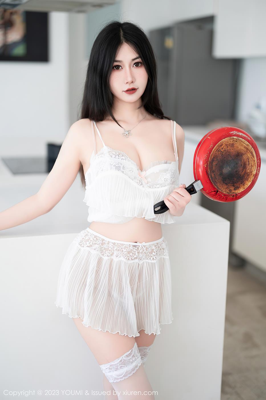 图片[21]-[YouMi尤蜜荟]2023.07.04 VOL.959 laura阿姣 微透白色短裙[22+1P] – 速更版-美库