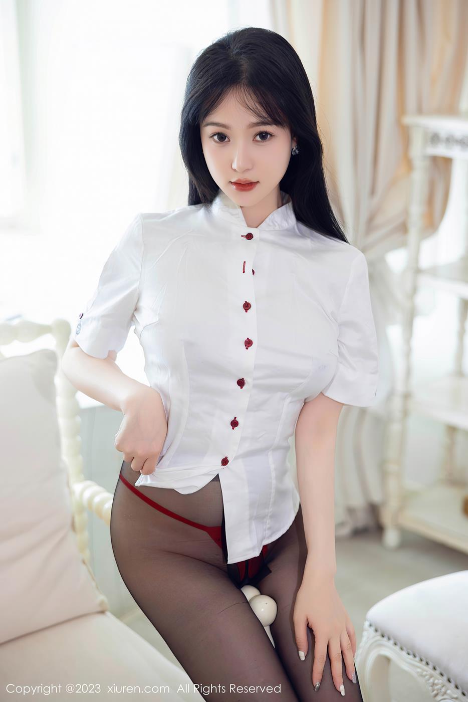 图片[13]-[Xiuren秀人网]2023.07.06 NO.7037 柚琪Rich 白衬衫的穿法[37+1P] – 速更版-美库