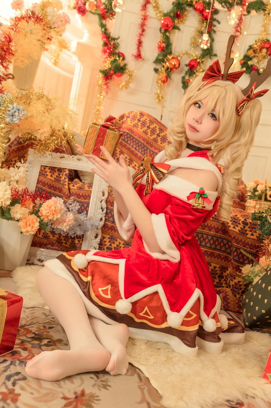 图片[32]-大米米球 – 芭芭拉圣诞白色[35P] – 速更版-美库