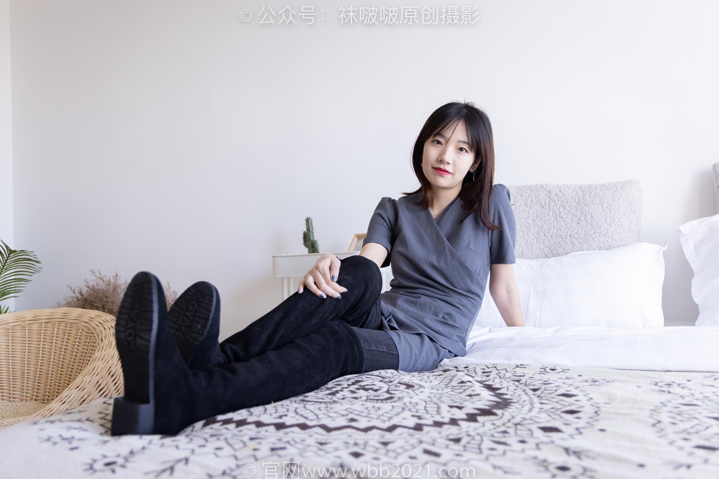 图片[13]-[BoBoSocks袜啵啵]NO.256 小甜豆-长靴、短白棉袜[133P] – 速更版-美库