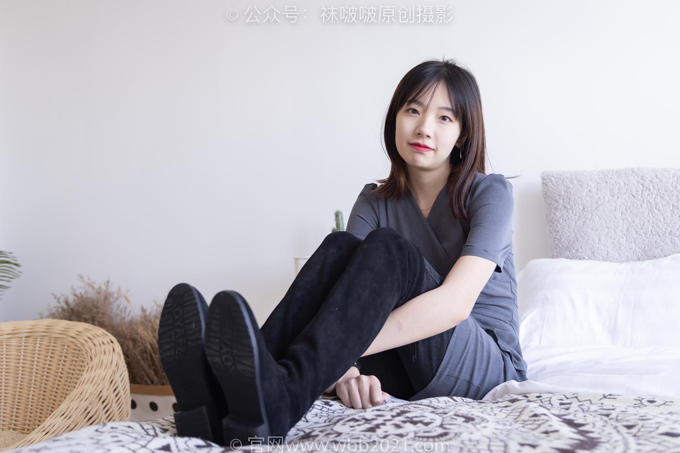 图片[15]-[BoBoSocks袜啵啵]NO.256 小甜豆-长靴、短白棉袜[133P] – 速更版-美库