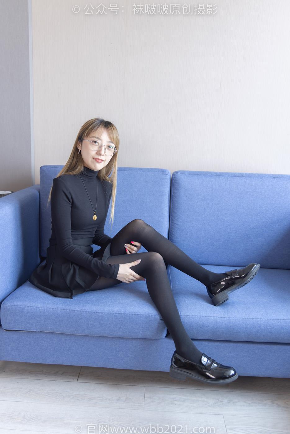 图片[16]-[BoBoSocks袜啵啵]NO.255 稚予-皮鞋、厚黑丝[145P] – 速更版-美库