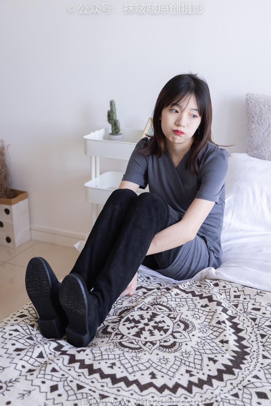 图片[16]-[BoBoSocks袜啵啵]NO.256 小甜豆-长靴、短白棉袜[133P] – 速更版-美库