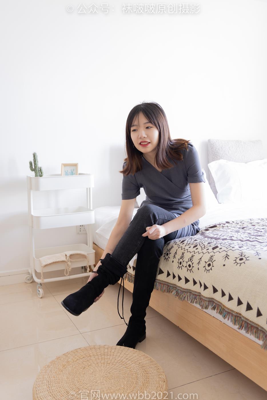 图片[19]-[BoBoSocks袜啵啵]NO.256 小甜豆-长靴、短白棉袜[133P] – 速更版-美库