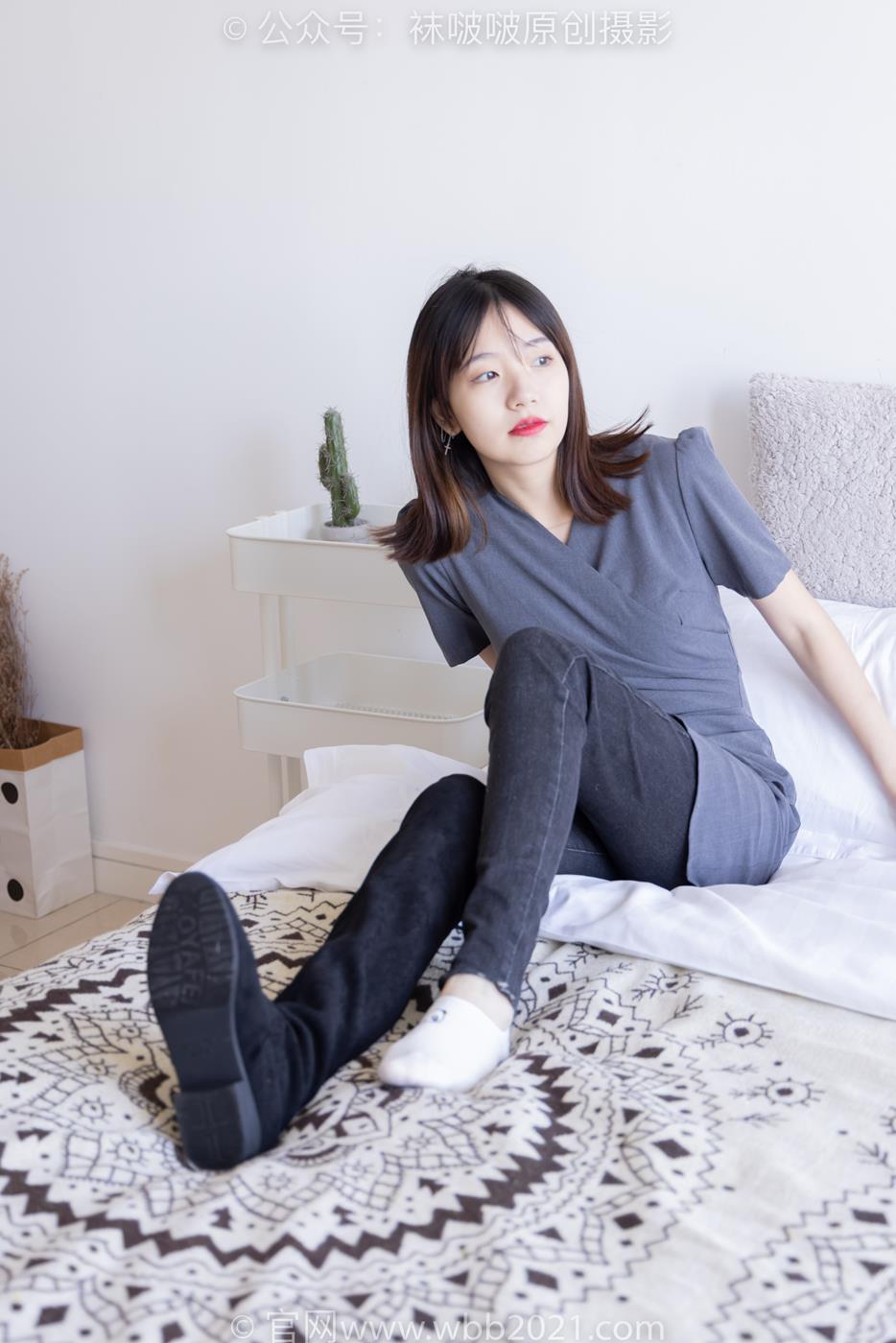 图片[24]-[BoBoSocks袜啵啵]NO.256 小甜豆-长靴、短白棉袜[133P] – 速更版-美库