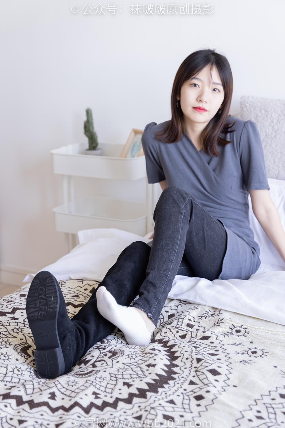 图片[25]-[BoBoSocks袜啵啵]NO.256 小甜豆-长靴、短白棉袜[133P] – 速更版-美库