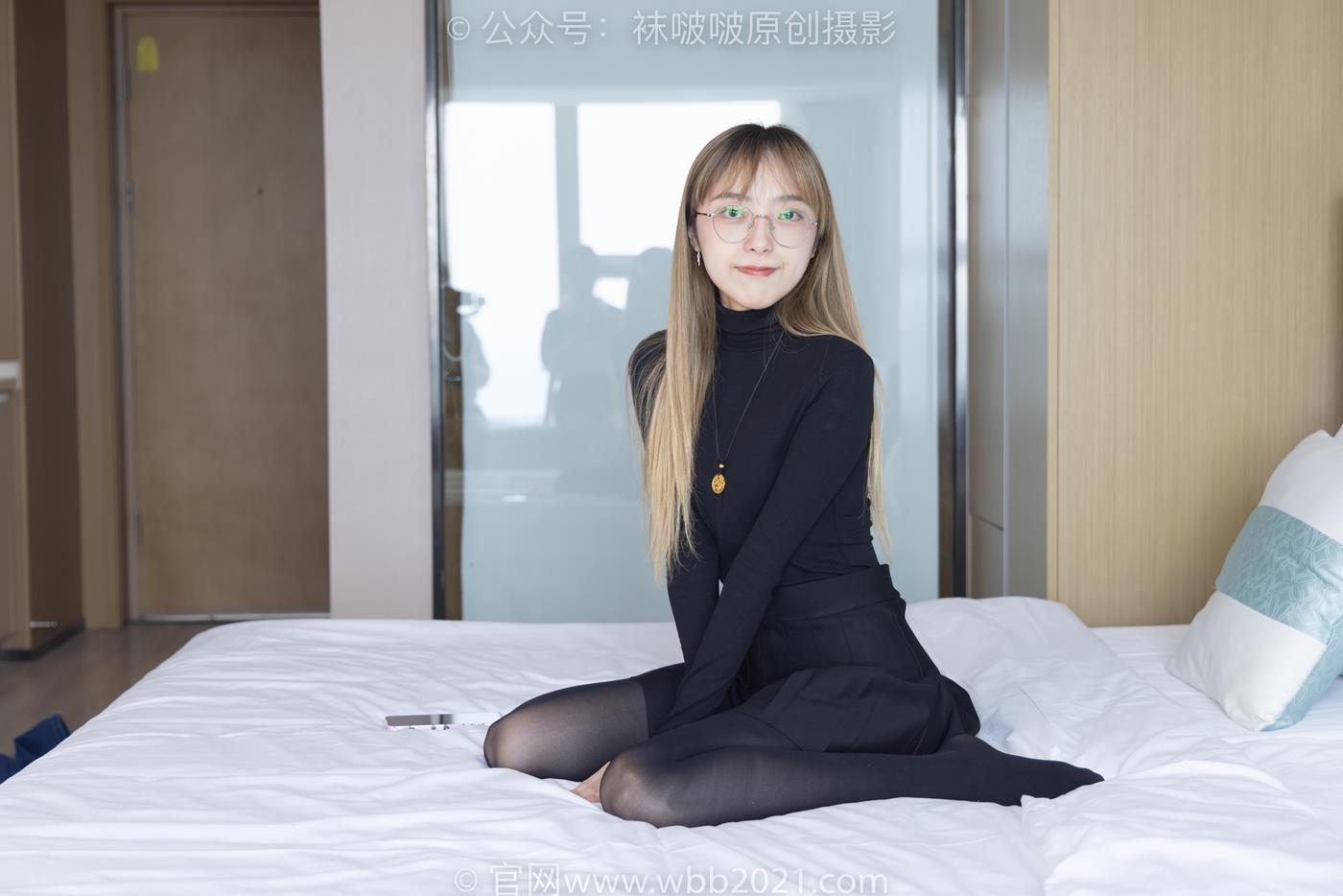 图片[37]-[BoBoSocks袜啵啵]NO.255 稚予-皮鞋、厚黑丝[145P] – 速更版-美库