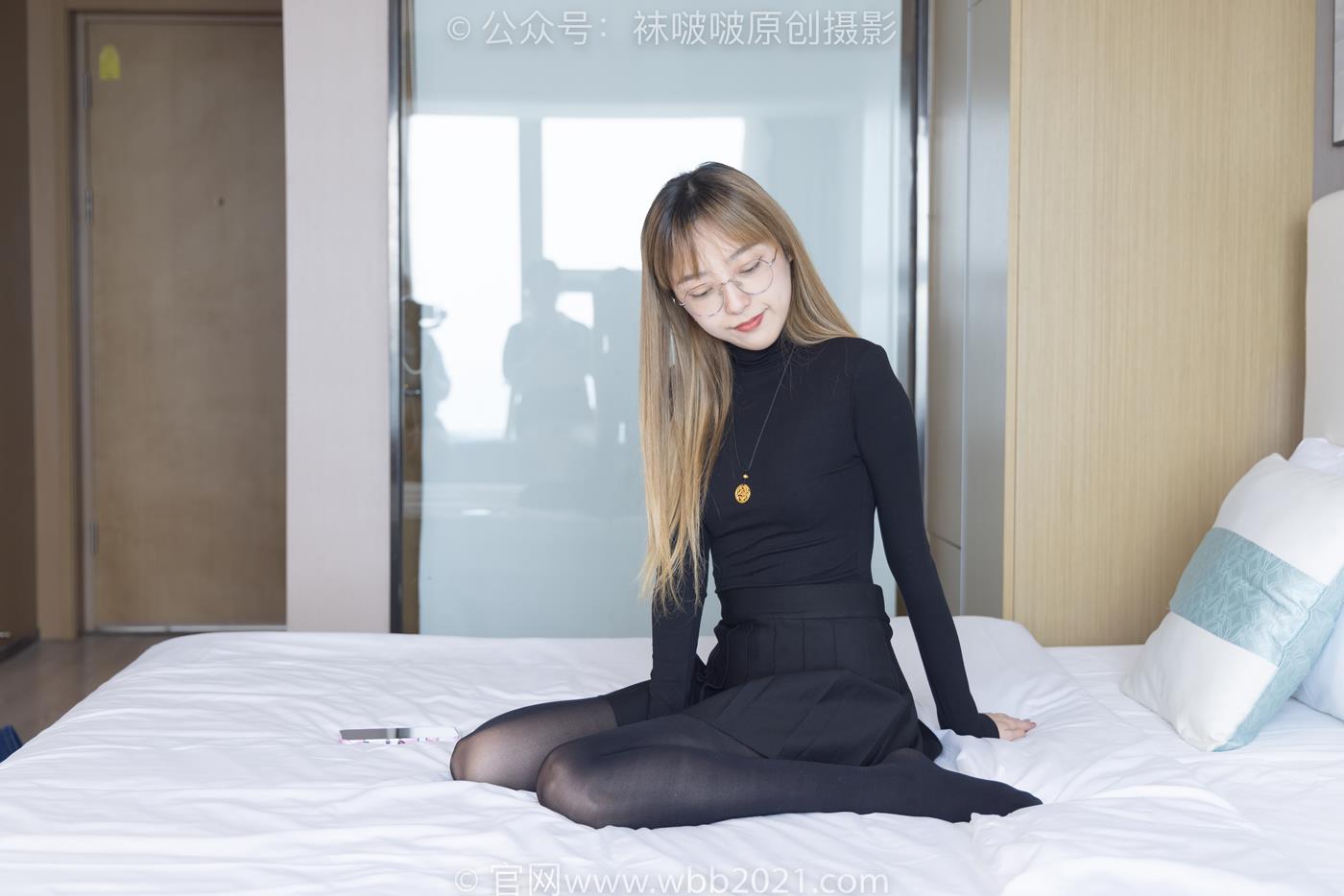 图片[38]-[BoBoSocks袜啵啵]NO.255 稚予-皮鞋、厚黑丝[145P] – 速更版-美库